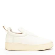 Pre-owned Leather sneakers Celine Vintage , Beige , Dames