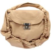 Pre-owned Leather handbags Marni Pre-owned , Beige , Dames