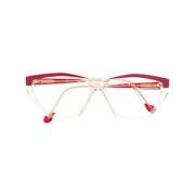 Pre-owned Acetate sunglasses Yves Saint Laurent Vintage , Red , Dames