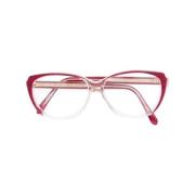 Pre-owned Acetate sunglasses Yves Saint Laurent Vintage , Red , Dames