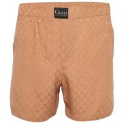 Pre-owned Silk bottoms Gucci Vintage , Brown , Heren
