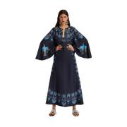 Stromende Kaftan Jurk La DoubleJ , Blue , Dames