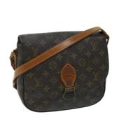 Pre-owned Canvas louis-vuitton-bags Louis Vuitton Vintage , Brown , Da...