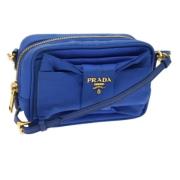 Pre-owned Nylon prada-bags Prada Vintage , Blue , Dames