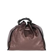 Pre-owned Leather handbags Marni Pre-owned , Brown , Dames