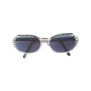 Pre-owned Acetate sunglasses Yves Saint Laurent Vintage , Blue , Dames