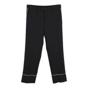 Pre-owned Cotton bottoms Gucci Vintage , Black , Dames