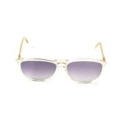 Pre-owned Acetate sunglasses Yves Saint Laurent Vintage , White , Dame...