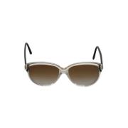 Pre-owned Acetate sunglasses Balenciaga Vintage , Beige , Dames