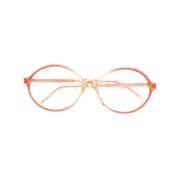 Pre-owned Acetate sunglasses Yves Saint Laurent Vintage , Orange , Dam...