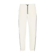 Gele Broek Ss24 Emporio Armani , Beige , Heren