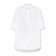 Shirt met sluiting Jil Sander , White , Dames