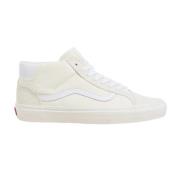 Mid Skool 37 Marshmallow & White Vans , White , Heren