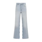 Tint Wash Overdyed Heavy Denim Ganni , Blue , Dames