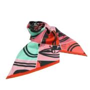 Pre-owned Silk scarves Hermès Vintage , Multicolor , Dames