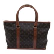 Pre-owned Canvas louis-vuitton-bags Louis Vuitton Vintage , Brown , Da...