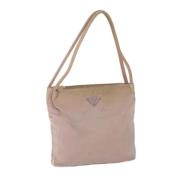 Pre-owned Nylon prada-bags Prada Vintage , Pink , Dames