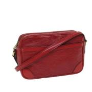 Pre-owned Leather louis-vuitton-bags Louis Vuitton Vintage , Red , Dam...