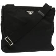 Pre-owned Nylon prada-bags Prada Vintage , Black , Dames