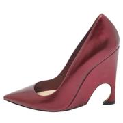 Pre-owned Leather heels Dior Vintage , Red , Dames