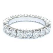 Pre-owned Platinum rings Cartier Vintage , Gray , Dames