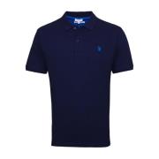 Basis Polo Shirt Korte Mouw U.s. Polo Assn. , Blue , Heren