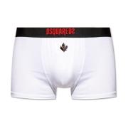 Boxershorts met logo Dsquared2 , White , Heren