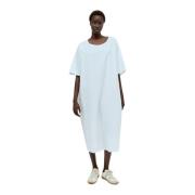 Maxi Jurk van Katoen-Poplin The Row , White , Dames