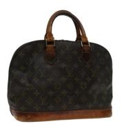 Pre-owned Canvas louis-vuitton-bags Louis Vuitton Vintage , Brown , Da...