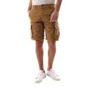 Nick Cargo Shorts voor Mannen 40Weft , Brown , Heren