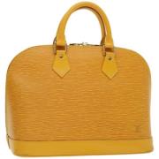 Pre-owned Leather louis-vuitton-bags Louis Vuitton Vintage , Yellow , ...