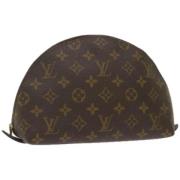 Pre-owned Canvas louis-vuitton-bags Louis Vuitton Vintage , Brown , Da...