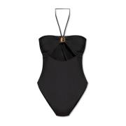 Eendelig badpak Balmain , Black , Dames