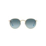 Rond Metaal Ray-Ban , Blue , Dames