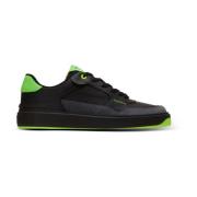 B-Court Flip trainers in kalfsleer en suède Balmain , Black , Heren