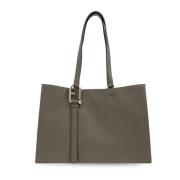 Grote Shopper Tas Furla , Green , Dames