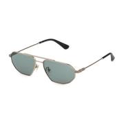 Klassieke Aviator Zonnebril Police , Yellow , Heren