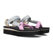 Platform Sandalen W Flatform Universal Teva , Multicolor , Dames