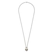 Split Skull Sterling Zilveren Ketting Alexander McQueen , Gray , Heren