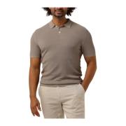 Heren Polo T-shirts Braian Drykorn , Beige , Heren