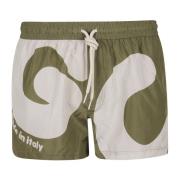 Logo Zwemshorts Gcds , Green , Heren