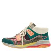 Pre-owned Mesh sneakers Gucci Vintage , Multicolor , Heren