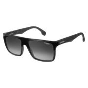 Zwart/Donkergrijs Geshade Zonnebril Carrera , Black , Unisex