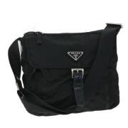 Pre-owned Nylon prada-bags Prada Vintage , Black , Dames