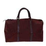 Pre-owned Canvas travel-bags Dior Vintage , Red , Dames