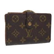 Pre-owned Canvas wallets Louis Vuitton Vintage , Brown , Dames