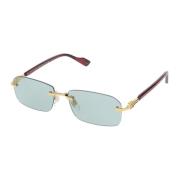 Stijlvolle zonnebril Gg1221S Gucci , Yellow , Heren