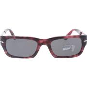 Klassieke Zwarte Zonnebril Persol , Multicolor , Dames