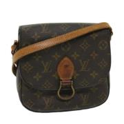 Pre-owned Canvas louis-vuitton-bags Louis Vuitton Vintage , Brown , Da...