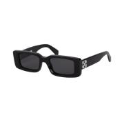 Zwarte zonnebril Arthur model Off White , Black , Unisex